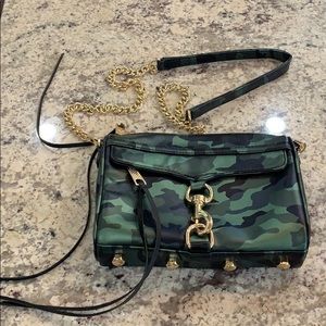 Rebecca Minkoff Camo Mini Mac Crossbody
